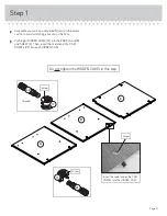 Preview for 5 page of Teknik Barrister 5420330 Instruction Booklet