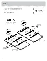 Preview for 6 page of Teknik Barrister Home 3 Drawer Chest 5418702 Instruction Booklet