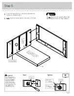 Preview for 9 page of Teknik Barrister Home 3 Drawer Chest 5418702 Instruction Booklet