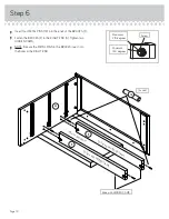 Preview for 10 page of Teknik Barrister Home 3 Drawer Chest 5418702 Instruction Booklet