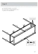 Preview for 9 page of Teknik Barrister Home Credenza 5421458 Manual