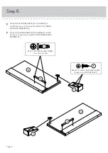 Preview for 10 page of Teknik Barrister Home Credenza 5421458 Manual