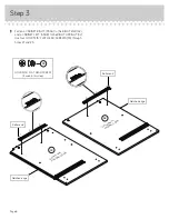 Preview for 8 page of Teknik Barrister Home L-Shaped Desk 5418270 Manual