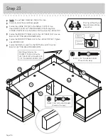 Preview for 28 page of Teknik Barrister Home L-Shaped Desk 5418270 Manual