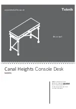 Teknik Canal Heights 5419231 Manual preview