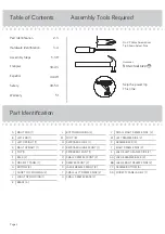 Preview for 2 page of Teknik Clifton Place 5421113 Manual