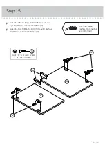 Preview for 19 page of Teknik Clifton Place 5421115 Instruction Booklet