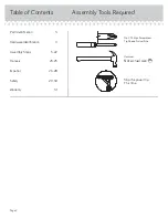 Preview for 2 page of Teknik Contemporary Bureau 5416966 Manual