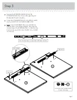 Preview for 7 page of Teknik Contemporary Bureau 5416966 Manual