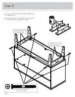 Preview for 16 page of Teknik Contemporary Bureau 5416966 Manual