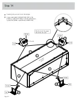 Preview for 20 page of Teknik Elstree Credenza 5426916 Assembly Instructions Manual