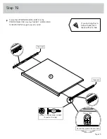 Preview for 25 page of Teknik Elstree Credenza 5426916 Assembly Instructions Manual