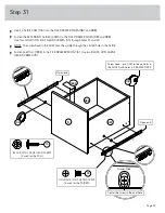 Preview for 35 page of Teknik Elstree Executive Desk 5426918 Manual