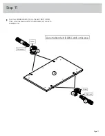 Preview for 15 page of Teknik Elstree L-Shaped Desk 5426914 Manual