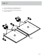 Preview for 24 page of Teknik Elstree L-Shaped Desk 5426914 Manual