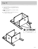 Preview for 15 page of Teknik Executive Trestle Desk 5424128 Assembly Instructions Manual