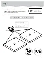 Preview for 5 page of Teknik Hampstead Park 5420834 Accessories Assembly Instructions