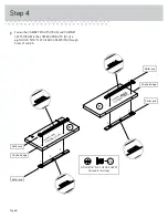 Preview for 8 page of Teknik Hampstead Park 5420834 Accessories Assembly Instructions