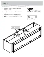 Preview for 15 page of Teknik Hampstead Park 5420834 Accessories Assembly Instructions