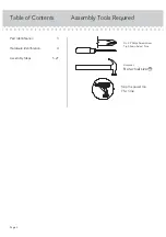 Preview for 2 page of Teknik Hampstead Park Compact Desk 5420284 Instruction Booklet