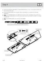 Preview for 8 page of Teknik Hampstead Park Compact Desk 5420284 Instruction Booklet