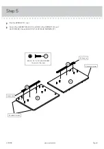 Preview for 9 page of Teknik Hampstead Park Compact Desk 5420284 Instruction Booklet