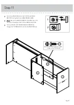 Preview for 15 page of Teknik Hampstead Park Compact Desk 5420284 Instruction Booklet