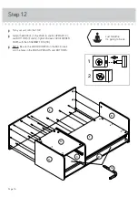 Preview for 16 page of Teknik Hampstead Park Compact Desk 5420284 Instruction Booklet