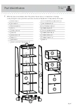 Preview for 3 page of Teknik Hampstead Park  Narrow Bookcase 5420283 Instruction Booklet