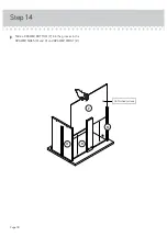 Preview for 18 page of Teknik Hampstead Park  Narrow Bookcase 5420283 Instruction Booklet