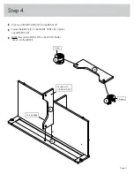 Preview for 9 page of Teknik Home Study 5426055 Assembly Instructions Manual