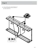 Preview for 11 page of Teknik Home Study 5426055 Assembly Instructions Manual