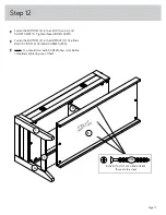 Preview for 17 page of Teknik Home Study 5426055 Assembly Instructions Manual