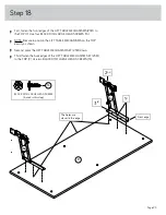 Preview for 23 page of Teknik Home Study 5426055 Assembly Instructions Manual