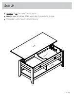 Preview for 29 page of Teknik Home Study 5426055 Assembly Instructions Manual