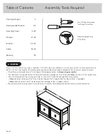 Preview for 2 page of Teknik Home Study 5426616 Instruction Booklet