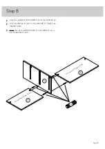 Preview for 13 page of Teknik Hudson 5425709 Assembly Instructions Manual