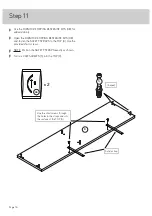 Preview for 16 page of Teknik Hudson 5425709 Assembly Instructions Manual