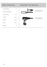 Preview for 2 page of Teknik Hudson 5425829 Manual