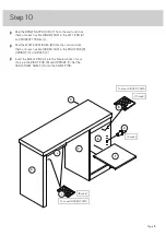 Preview for 15 page of Teknik Hudson Chunky Desk 5425833 Manual