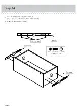 Preview for 18 page of Teknik Lateral Filer 5421114 Instruction Booklet