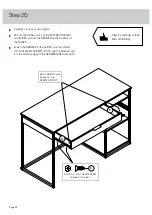 Preview for 24 page of Teknik Lux Desk 5426429 Manual