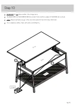 Preview for 15 page of Teknik Market 5425768 Assembly Instructions Manual