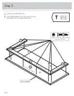 Preview for 8 page of Teknik Scribed Oak Desk 5414836 Instruction Booklet