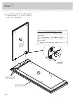 Preview for 12 page of Teknik Scribed Oak Desk 5414836 Instruction Booklet