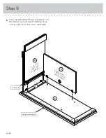 Preview for 14 page of Teknik Scribed Oak Desk 5414836 Instruction Booklet