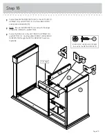 Preview for 23 page of Teknik Scribed Oak Desk 5414836 Instruction Booklet