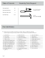 Preview for 2 page of Teknik Shaker Style 5428225 Assembly Instructions Manual