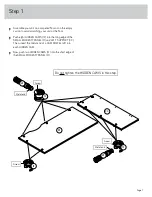 Preview for 7 page of Teknik Shaker Style 5428225 Assembly Instructions Manual