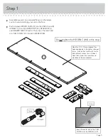 Preview for 5 page of Teknik Streamline L-Shaped Desk 5414417 Instruction Booklet